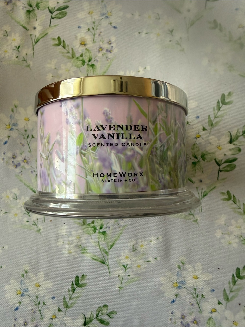 Homeworx Lavender Vanilla candle